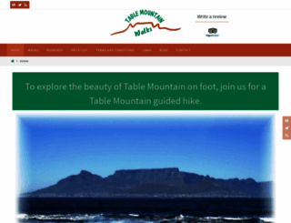 tablemountainwalks.co.za screenshot