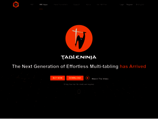 tableninja.com screenshot