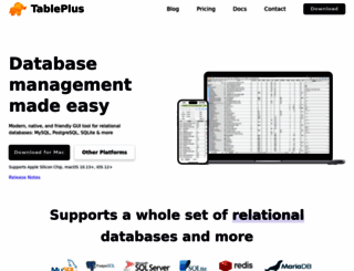 tableplus.com screenshot