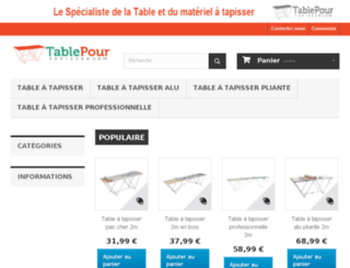 tablepourtapisser.com screenshot