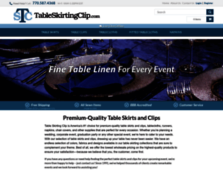 tableskirtingclip.com screenshot