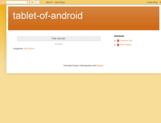 tablet-of-android.blogspot.com screenshot