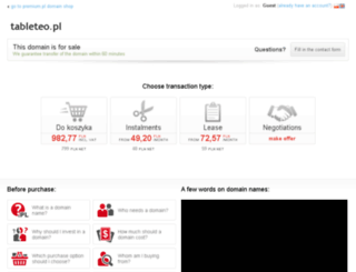 tableteo.pl screenshot