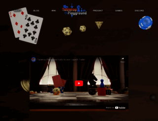 tabletop-playground.com screenshot