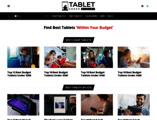 tabletunderbudget.com screenshot