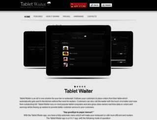 tabletwaiter.com screenshot
