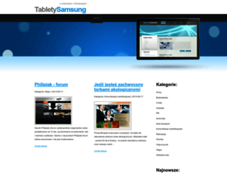 tablety-samsung.pl screenshot