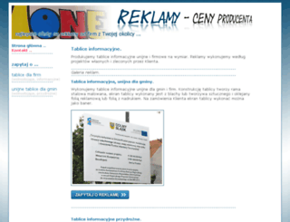tablice-informacyjne.zlecam24.pl screenshot