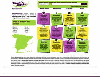 tablondeanuncios.com screenshot