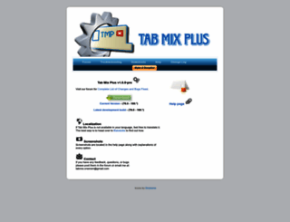 tabmixplus.org screenshot