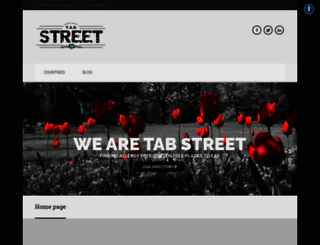 tabstreet.com screenshot