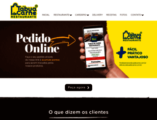 tabuadecarne.com.br screenshot