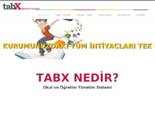 tabx.com.tr screenshot