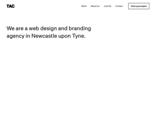 tac-design.co.uk screenshot