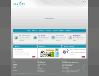 tachyoninformatics.com screenshot