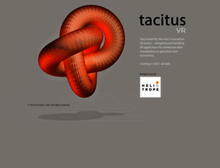 tacitus.com screenshot