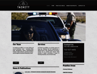 tackettlawoffice.com screenshot