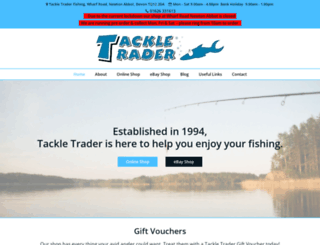 tackletraderfishing.com screenshot