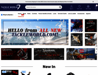 tackleworld.com screenshot