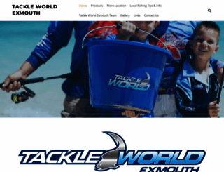 tackleworldexmouth.com.au screenshot