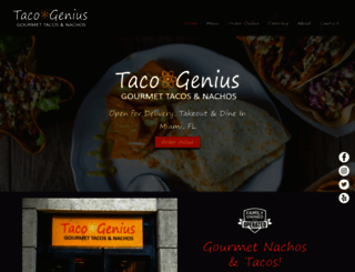 taco-genius.com screenshot