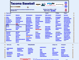tacomabaseball.com screenshot