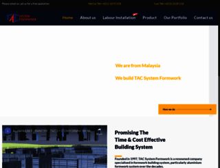 tacsystemformwork.com screenshot