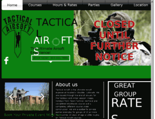 tacticalairsoftcourses.com screenshot
