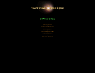 tacticaldesigns.com screenshot