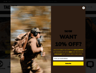 tacticaldistributors.com screenshot