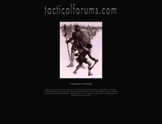 tacticalforums.com screenshot