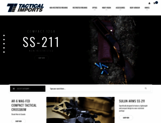 tacticalimports.ca screenshot