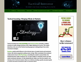 tacticalinvestor.com screenshot
