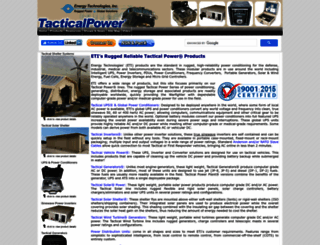 tacticalpower.com screenshot