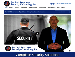 tacticalresponsesecurity.com screenshot