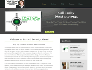 tacticalsecurityalarm.com screenshot