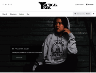 tacticaltees.com screenshot