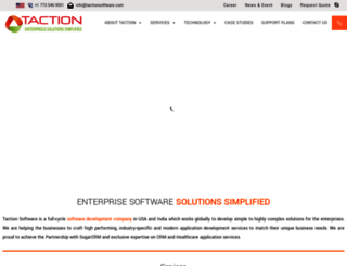 tactionsoftware.com screenshot