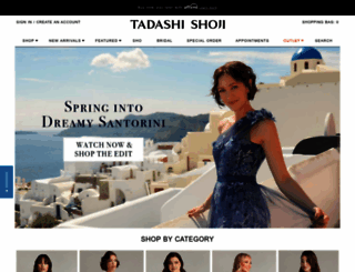 tadashishoji.com screenshot