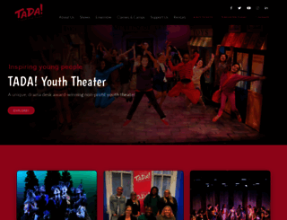 tadatheater.com screenshot