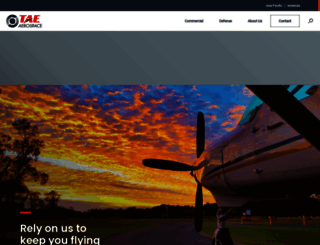 taeaerospace.com screenshot