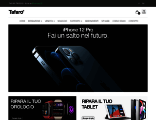 tafaro.ch screenshot