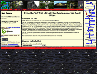 tafftrail.org.uk screenshot