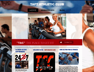 taftathleticclub.com screenshot