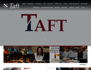 taftschool.org screenshot