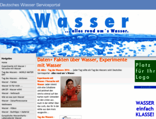 tag-des-wassers.com screenshot