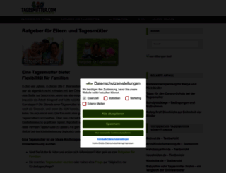 tagesmutter.com screenshot