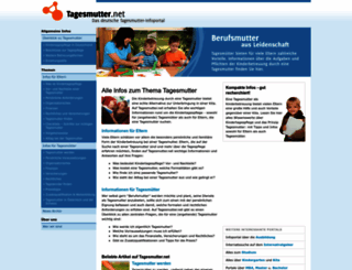 tagesmutter.net screenshot