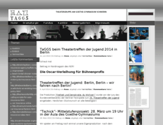 taggs-schwerin.de screenshot