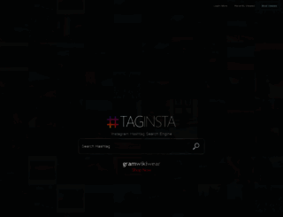 taginsta.com screenshot